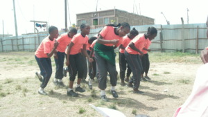 children dancing