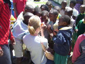 Global Giving staff visit Mzesa in Nairobi