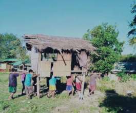 Mangyans collaboration in Matabang Urilan