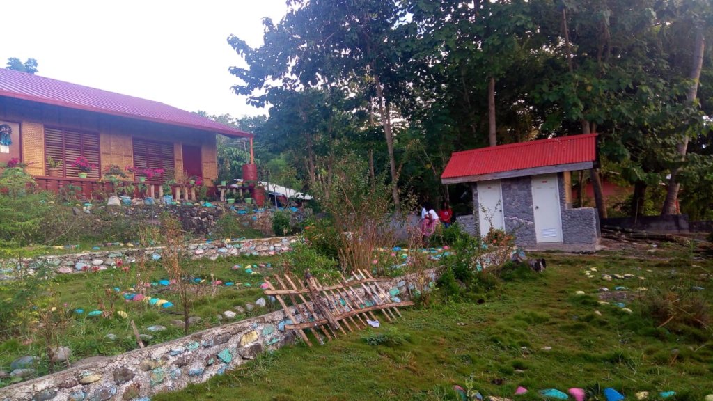 Pit latrines for 13 schools in the Philippines