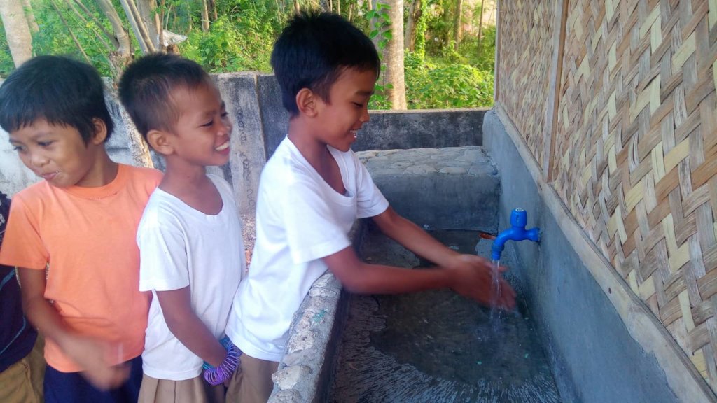 Pit latrines for 13 schools in the Philippines