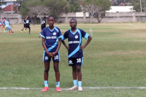 Our girls team cuptain