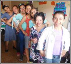 Some of the daughters in affirmation groups