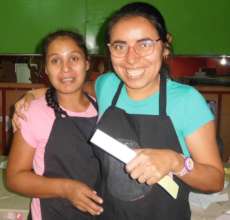 Two of the daughter in affirmation group meet