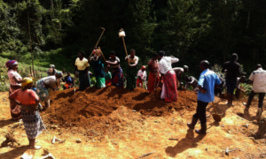 Rushaga women showing leadership in the community