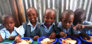 Full Tummies - Happy and Alert Children