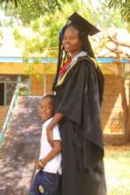 Juliet with her son