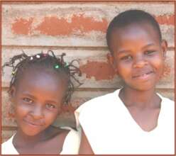 Young Juliet with her sister