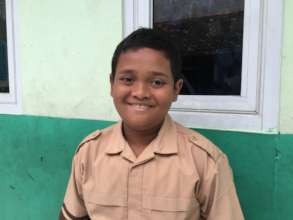 Smiling Fadhil