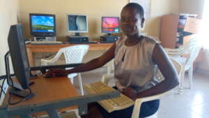 Case Study: Seline at Computer class