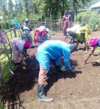 Caregivers training on Kitchen gardening