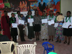 Teenage mums awardees