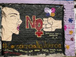 Violence mural