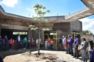 Celebrating the building progress Mayama Center