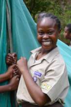 Learning to pitch a tent is so foreign!