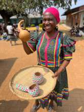 Nkhensani sporting her cultural dress