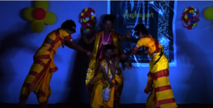 Students performing in Aashayein - Annual Day