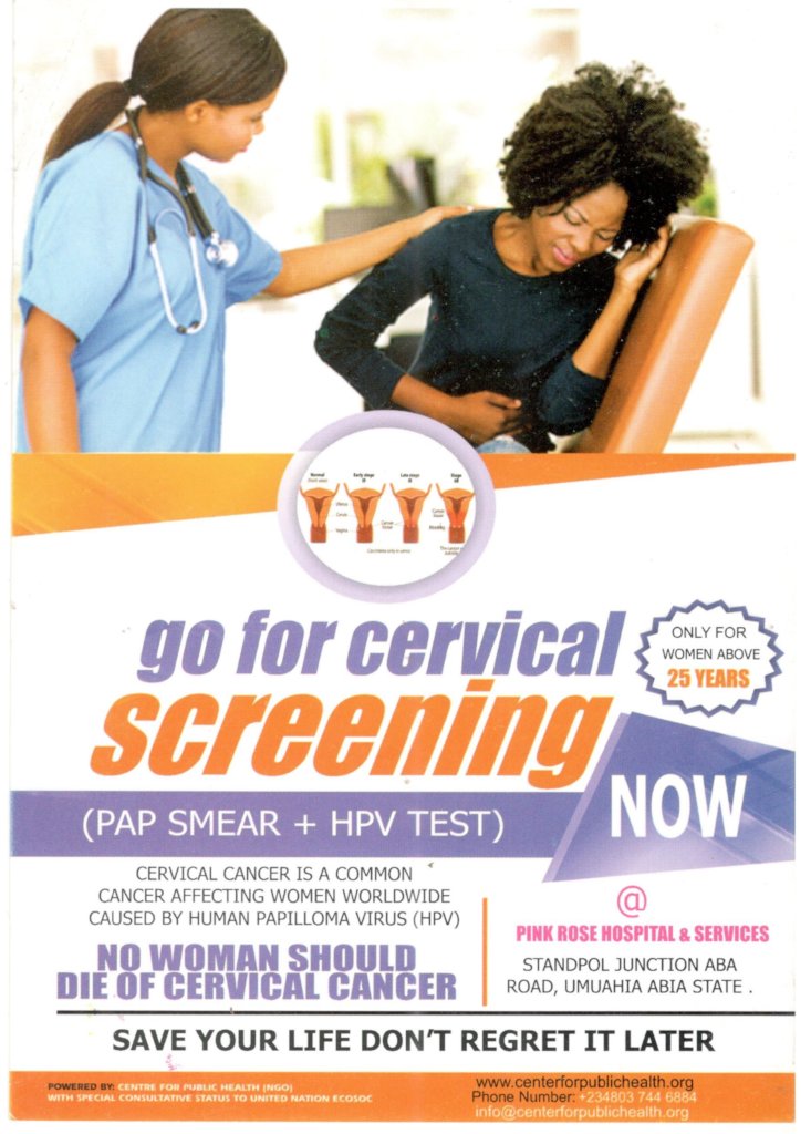 Save the girl child from cervical cancer