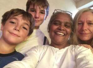 Mita With Family From Spain