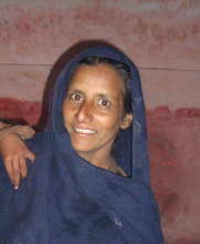 One of the women community workers
