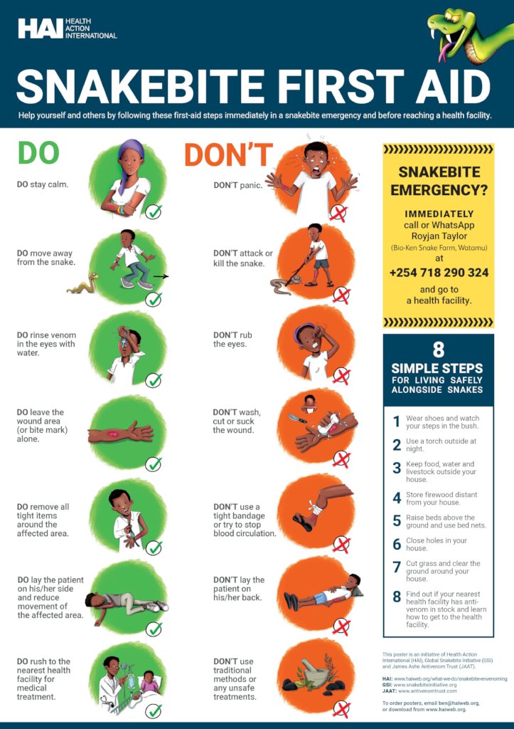 Save Lives in sub-Saharan Africa from Snakebite