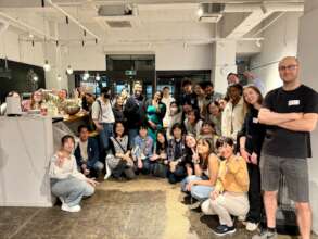 Opening day of WISE in Nagano