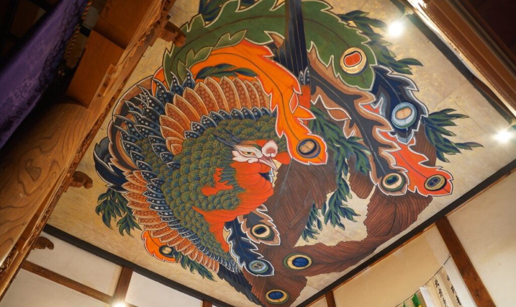Hokusai's master piece - Dragon in Ganshoin temple