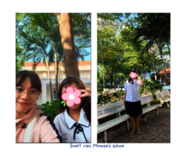 Visiting at school