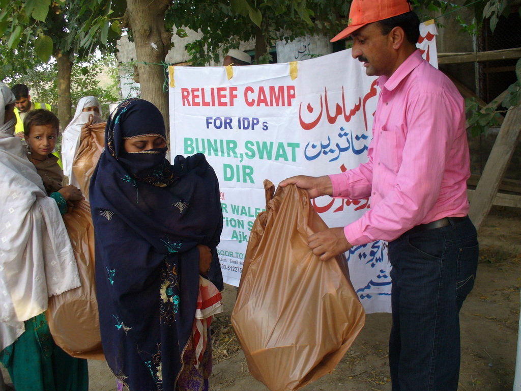 Eid package for 140 widows and their children