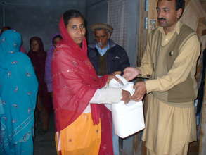 Eid package for 140 widows and their children