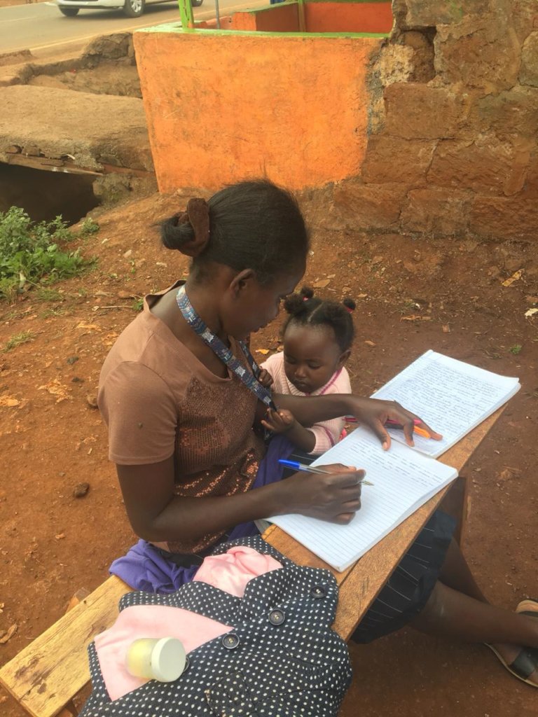 Waldorf Training to three teachers in Kenya.