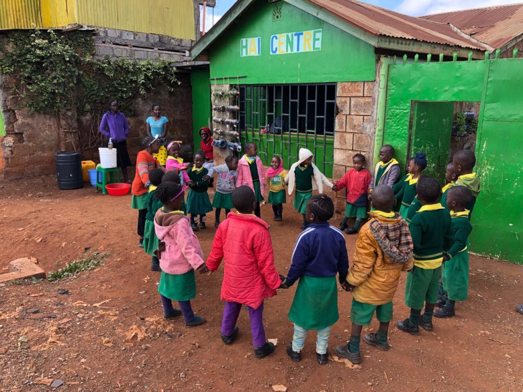 Waldorf Training to three teachers in Kenya.