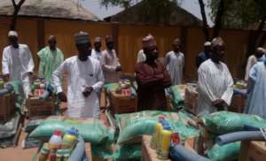 Beneficiaries Collecting Inputs