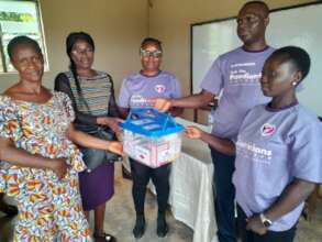 ATP Lagos-Epe donating First Aid box