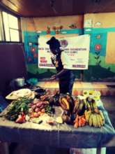 Food Demonstration at the Mobile Clinics