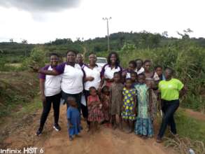 ATP Volunteers with Community members