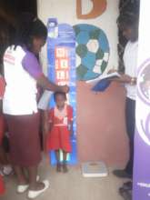 Nutritional status assessments of all children