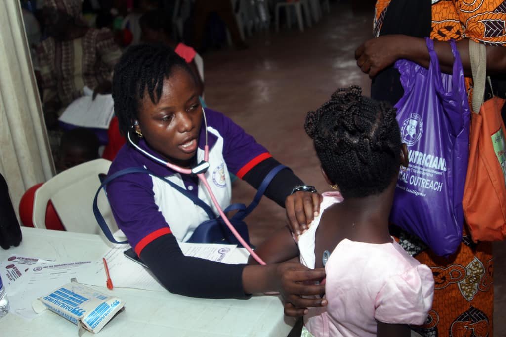 ATP Community Medical Outreaches for Nigerian Kids