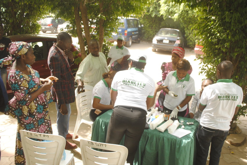 Health care for 500 Diabetes patients in Nigeria