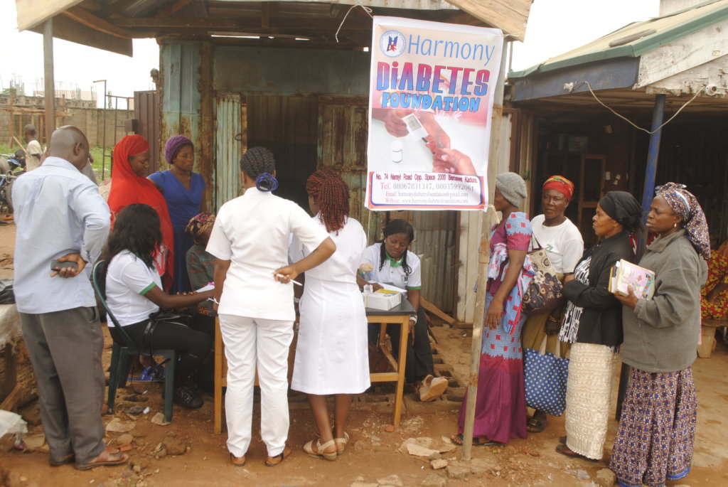 Health care for 500 Diabetes patients in Nigeria