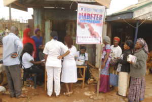 Health care for 500 Diabetes patients in Nigeria