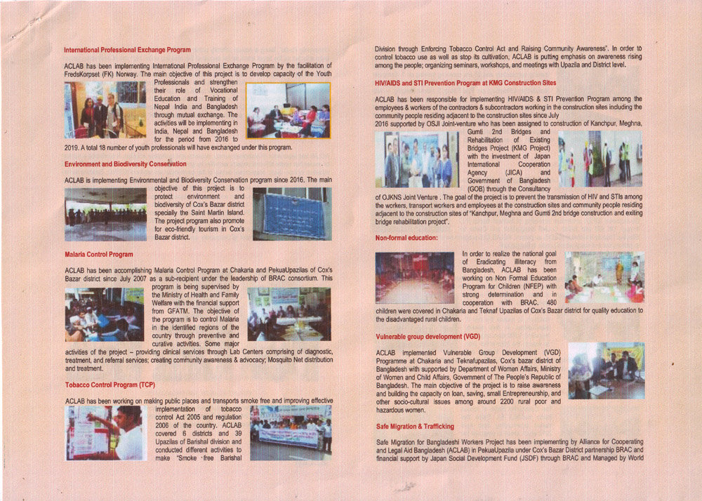 Livelihood for the Youths & Adolescents and ECD
