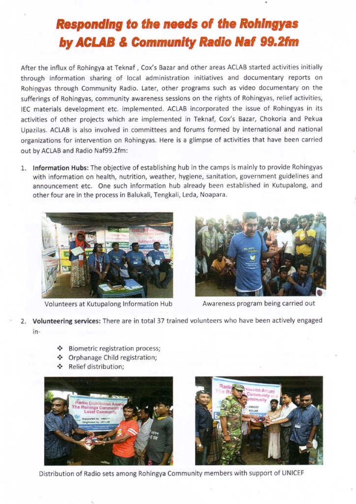 Livelihood for the Youths & Adolescents and ECD