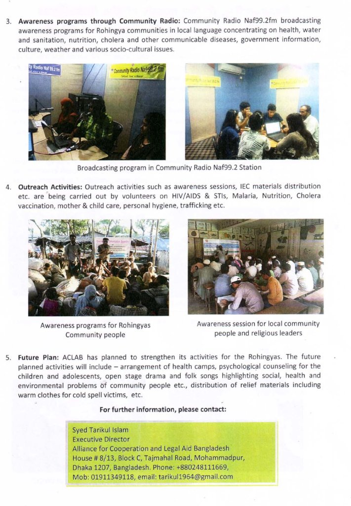 Livelihood for the Youths & Adolescents and ECD