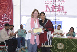 Kanchanben receives KRV certificate