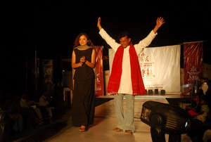 Khimjibhai triumphs at the KRV Fashion show