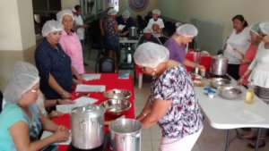 Cooking workshops to beneficiary communities