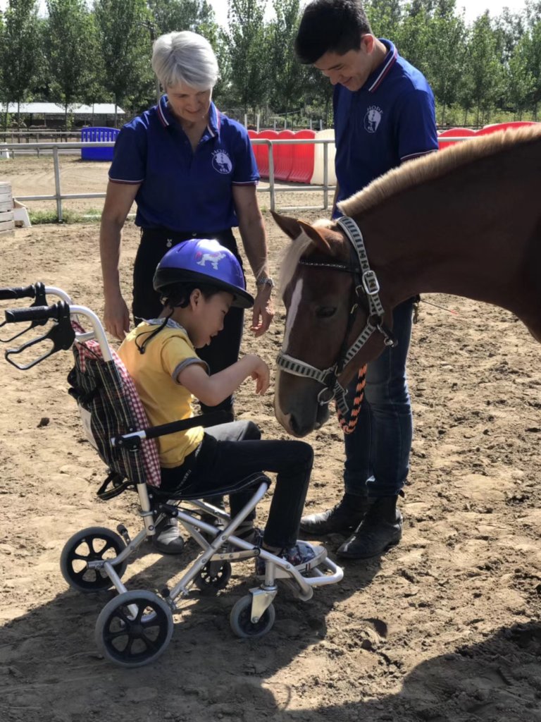 Horse-based services for the disabled in China