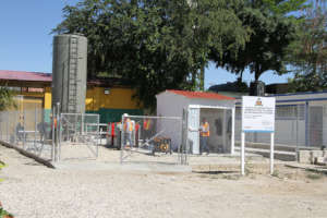 The water treatment plant at NPH in Tabarre