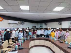Pic with Government officers after youth samvaad